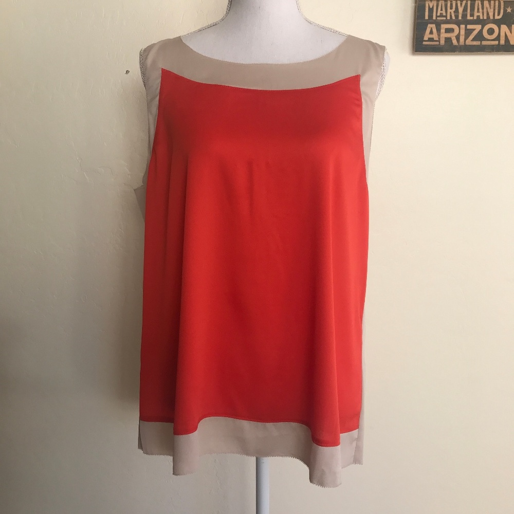 Ann Taylor Color Block Top